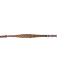 Bar H Equine Genuine Western American Leather Horse Premium Headstall & Breast Collar Set