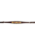 Bar H Equine Genuine Western American Leather Horse Premium Headstall & Breast Collar Set