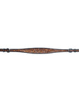Bar H Equine Genuine Western American Leather Horse Premium Headstall & Breast Collar Set