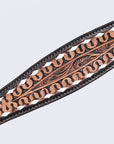 COMFYTACK Western Horse Headstall Breast Collar Set American Leather Tan