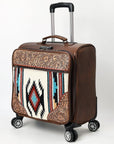 Hand Tooled Saddle Blanket Genuine Leather women bag western handbag purse
