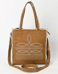 American Darling Tote Genuine Suede Leather women bag western handbag purse