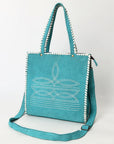 American Darling Tote Genuine Suede Leather women bag western handbag purse