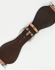Hand-Tooled Genuine Leather Apple Watch Strap For Unisex Comfort And Craftsmanship