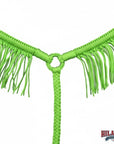 Hilason Horse Breast Collar – Flat Braided Paracord with Fringes