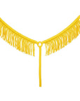 Hilason Horse Breast Collar – Flat Braided Paracord with Fringes