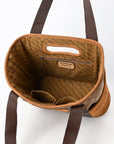 ADBGZ906 Tote Beautifully Hand Tooled Genuine Leather women bag western handbag purse