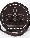 American Darling Canteen Genuine Leather women bag western handbag purse