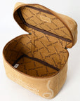 ADBGA683 Jewelry Case Genuine Western Suede Leather women bag