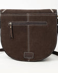 ADBGA684B Genuine Western Suede Leather women bag