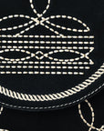 ADBGA685A Genuine Western Suede Leather women bag