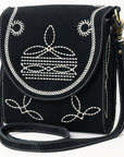 ADBGA685A Genuine Western Suede Leather women bag
