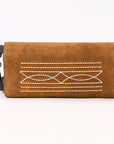 American Darling Suede Bag Genuine Leather Clutch Bag