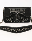 American Darling Suede Bag Genuine Leather Clutch Bag