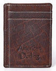 American Darling Card-Holder Stylish Genuine Western Leather Women & Men