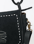 American Darling Crossbody Suede Genuine Leather Women Bag Western Handbag Purse