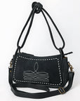 American Darling Crossbody Suede Genuine Leather Women Bag Western Handbag Purse