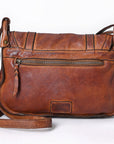 Spaghetti Western Crossbody Genuine Leather Women Bag Western Handbag Purse