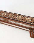American Darling Jewelry Case Hand Tooled Genuine Leather Women's Bag Western Handbag Purse | Organizer for Women Travel
