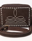 American Darling Suede Genuine Leather Camera bag
