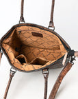 ADBG1519A Tote Hand Tooled Genuine Western Leather Women Bag