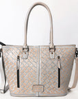 ADBG1519B Tote Hand Tooled Genuine Western Leather Women Bag