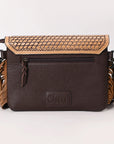 OHLAY Clutch Genuine Leather women bag western Bag SKBZ164