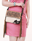 OHLAY Clutch Genuine Leather women bag western Bag SKBZ164