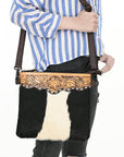 OHLAY Cross Body Genuine Leather women bag western Bag SKBZ167
