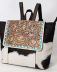 OHLAY Backpack Genuine Leather women bag western Bag SKBZ172