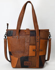 OHLAY Tote Genuine Leather women bag western Bag SKBZ174