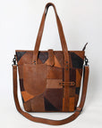 OHLAY Tote Genuine Leather women bag western Bag SKBZ174