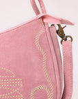 ADBGA645F Crossbody Genuine Western Suede Leather women bag