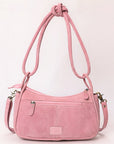 ADBGA645F Crossbody Genuine Western Suede Leather women bag