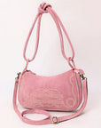 ADBGA645F Crossbody Genuine Western Suede Leather women bag