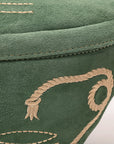 American Darling Suede Bag Genuine Leather Fanny Pack Bag