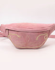 American Darling Suede Bag Genuine Leather Fanny Pack Bag