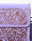 American Darling Crossbody Beautifully Hand Tooled Genuine Leather Western Women Bag Handbag Purse |