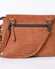 American Darling Cross Body Hand Tooled Suede Genuine Western Leather Women Bag Western Handbag Purse