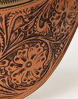 American Darling Fanny Pack Hand Tooled Genuine Western Leather Women Bag Handbag Purse |