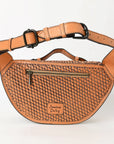 American Darling Fanny Pack Hand Tooled Genuine Western Leather Women Bag Handbag Purse |