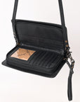 ADBG1667 Organiser Hand Tooled Genuine Western Leather Women Bag