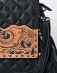 American Darling Crossbody Hand Tooled Genuine Western Leather Women Bag Western Handbag Purse