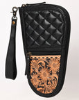 ADGC108 Gun Case Hand Tooled Genuine Leather Women Bag