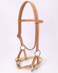 Hilason Western Horse Noseband Rawhide Genuine American Leather Headstall