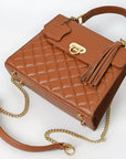 Never Mind Western Cross Body Genuine Leather Handbag Purse Wallet Bag For Women Girls