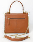 Never Mind Western Cross Body Genuine Leather Handbag Purse Wallet Bag For Women Girls