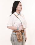 American Darling Cellphone Holder Genuine Western Leather Women Bag ADBGZ914