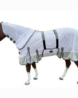 HILASON Horse Fly Sheet UV Protect Breathable Mesh Bug Mosquito Spring | Summer Horse Rug | Fly Rug