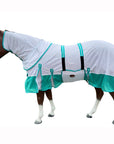 HILASON Horse Fly Sheet UV Protect Breathable Mesh Bug Mosquito Spring | Summer Horse Rug | Fly Rug